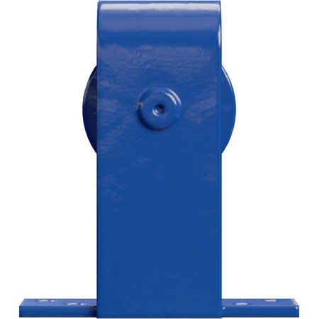 Premium J-Top Mount Roller Hanger w/ Bolts for Barn Door for 1 3/8" to 2 1/4" Doors, Blue Ribbon